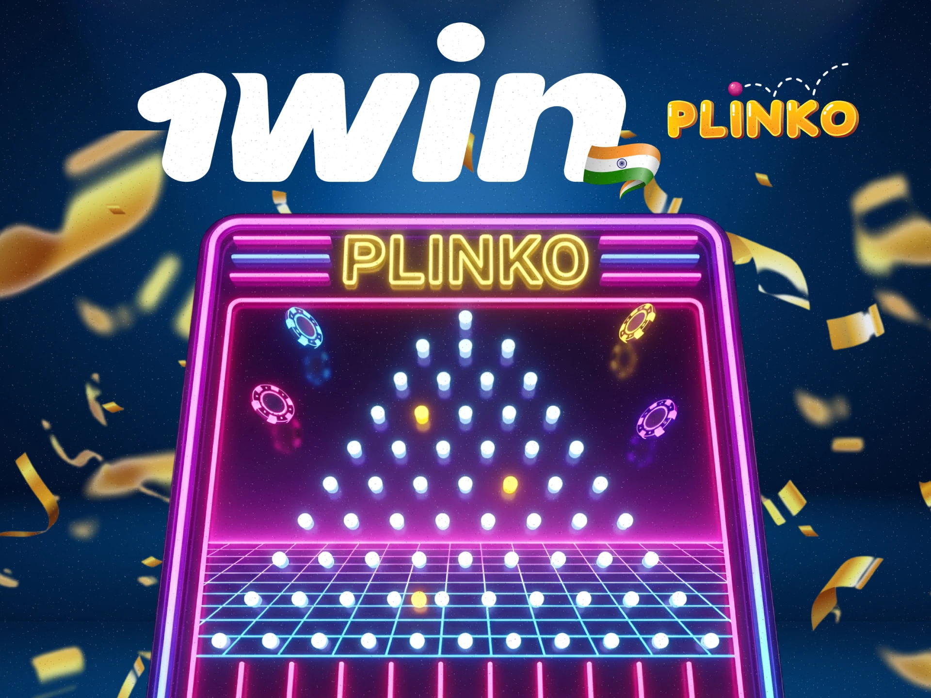 1win plinko interface