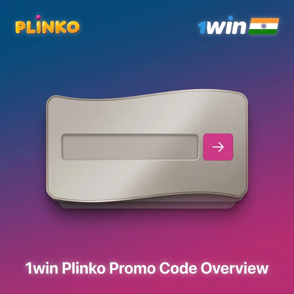 1win Plinko promo code overview showing 500% welcome bonus up to ₹1,80,000 for new Indian players